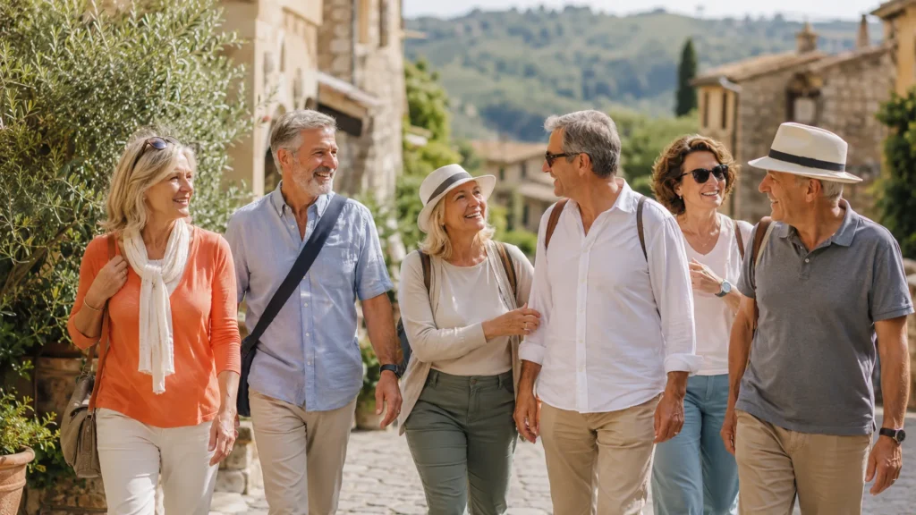 Senior Friends Travel Europe