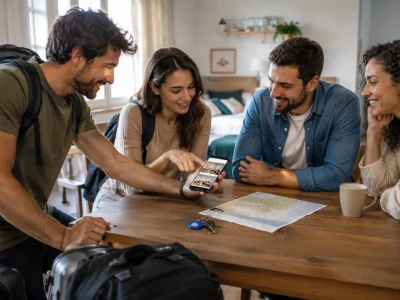 How to choose accommodation when travelling with new people