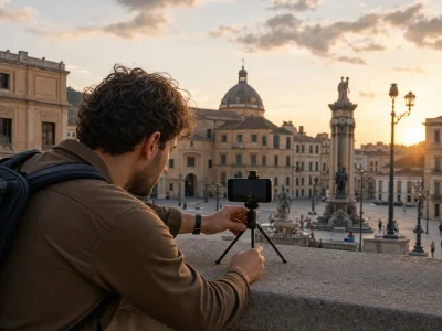 How to take beautiful photos when traveling alone
