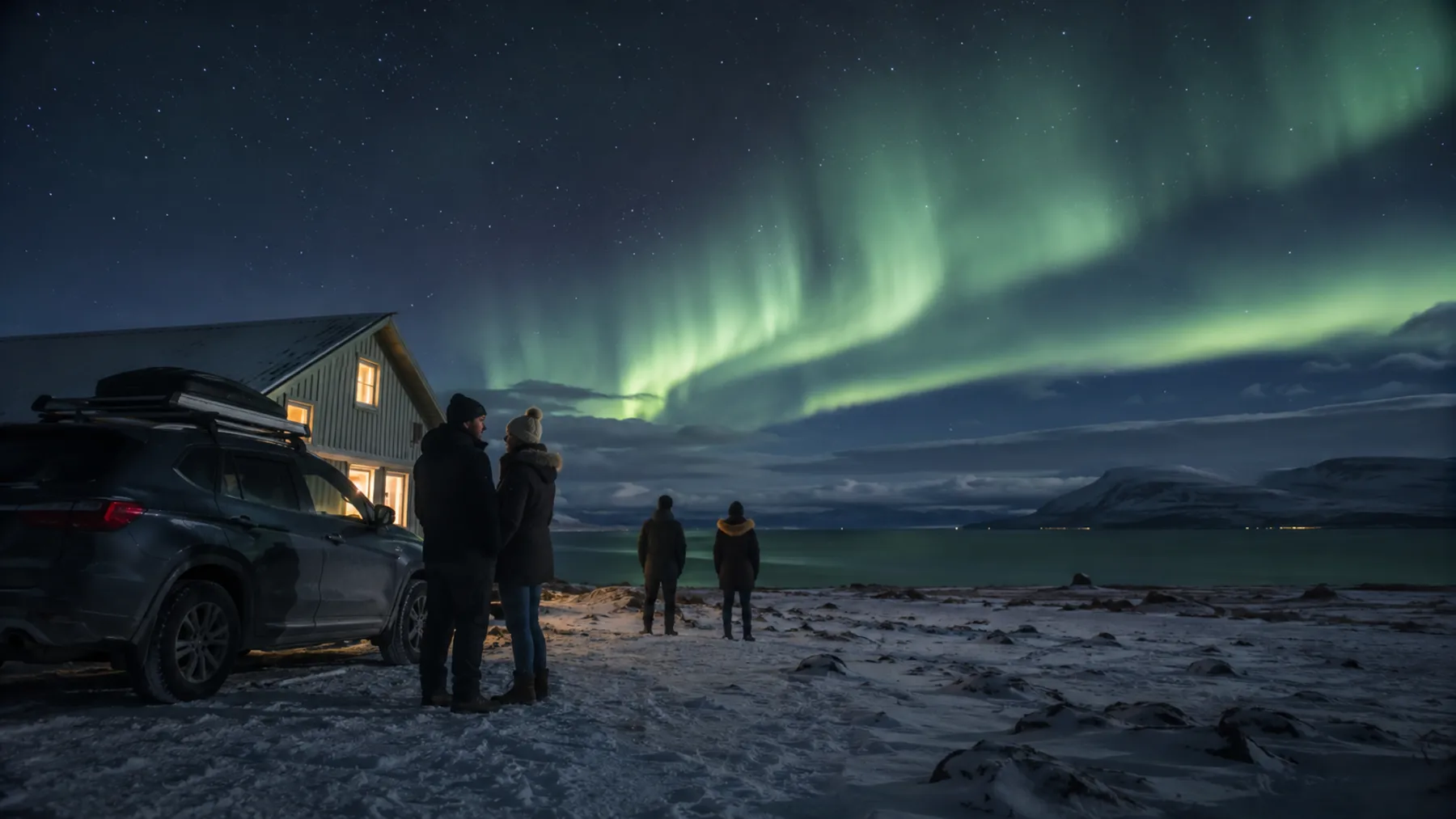 Iceland Winter Aurore Boreali Road Trip