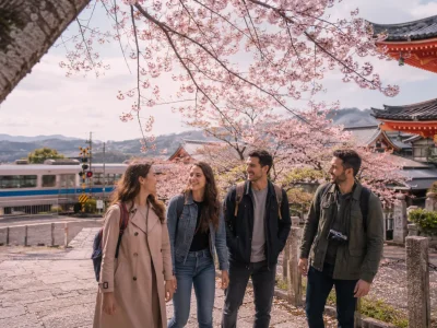 Kyoto in spring: temples, trains and new friendships under cherries