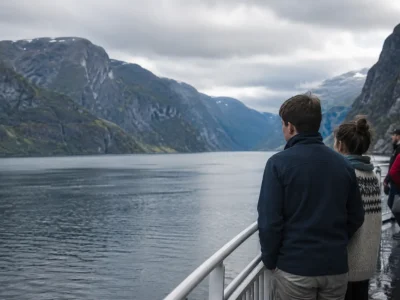 Norway fjords: kilometres, shared ferries and silences