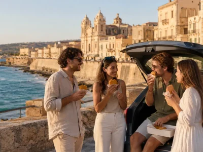Eastern Sicily on the road: sea, baroque and shared oranges